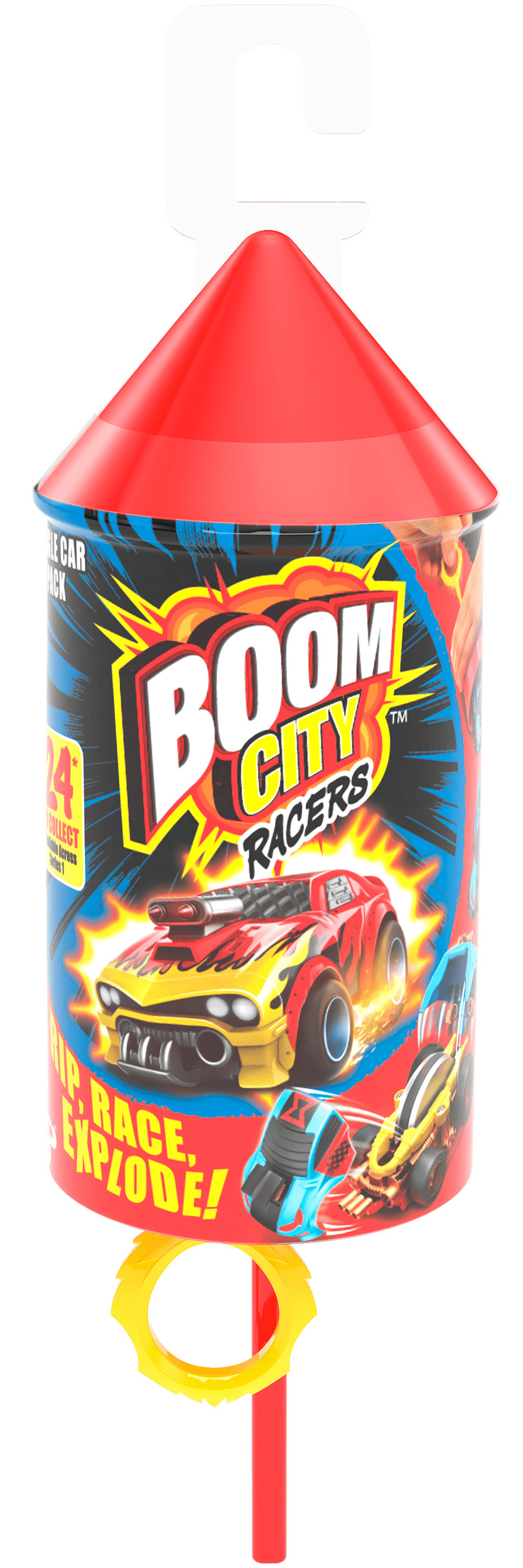 

Машинка з пусковим пристроєм Boom City Racers (6631572)