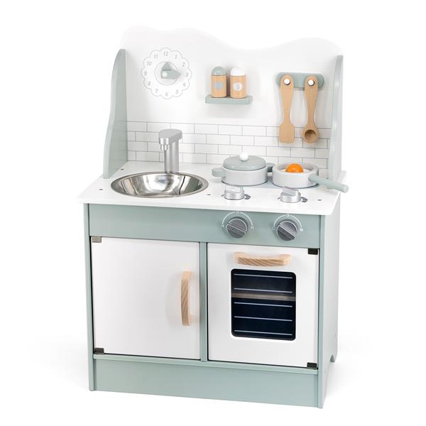 

Дитяча кухня з дерева з аксесуарами Viga Toys PolarB зелений (44048)
