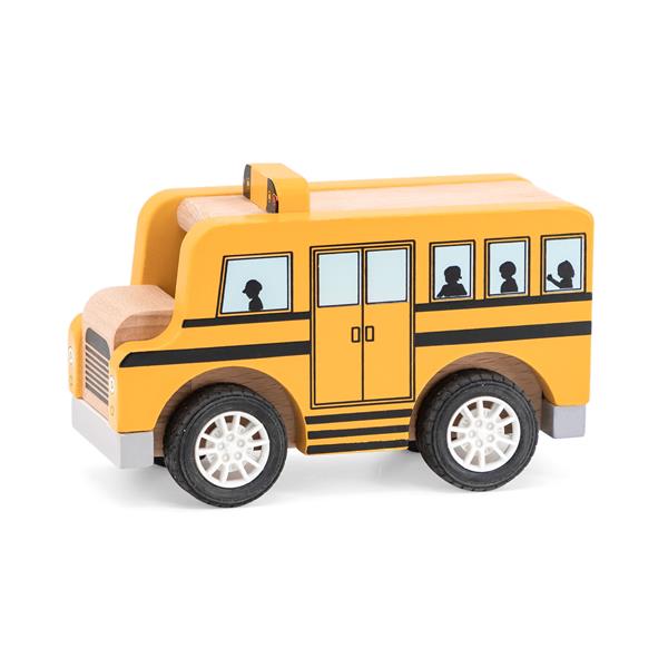 

Дерев'яна машинка Viga Toys Шкільний автобус (44514)