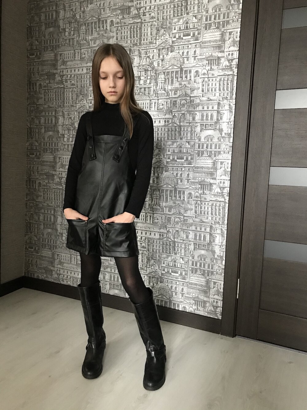 

Комбинезон Sofia Shelest Рио 134 см Черный