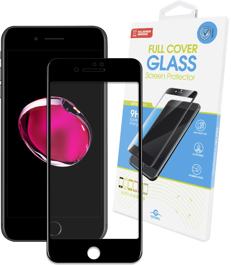 

Защитное стекло Global Full Glue для Apple iPhone SE 2020 Black