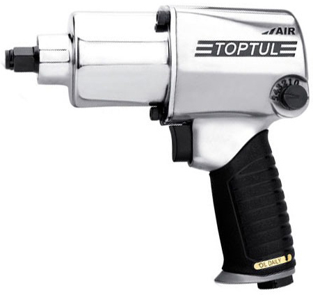 

Пневмогайковерт Toptul 1/2" 949 Нм 6500 об./хв