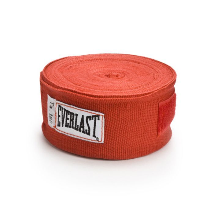 

Боксерские бинты EVERLAST PRO STYLE HAND WRAPS длина 4,5 метра Красный 4464RD