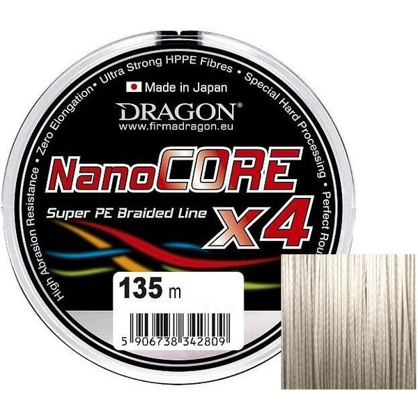 

Шнур Dragon NanoCORE X4 135 м 0.14 мм 12.7 кг Серый (PDF-41-06-014)