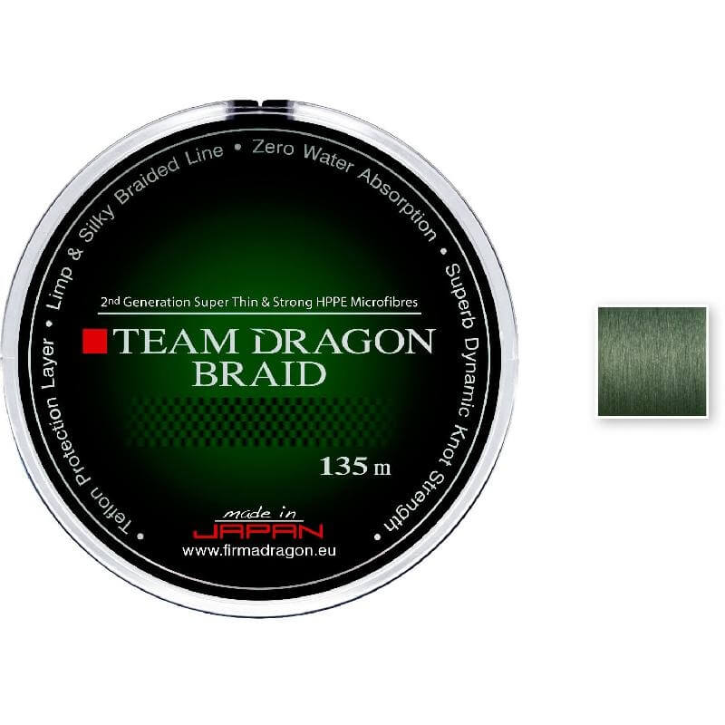 

Шнур Dragon Team Dragon 135 м 0.08 мм 6.00 кг Зеленый (PDF-41-00-108)