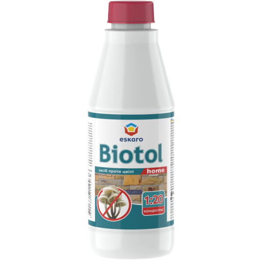 

Средство против от плесени Eskaro Biotol home 0,33 л - для очищения от плесени, мхов, лишайников и водорослей