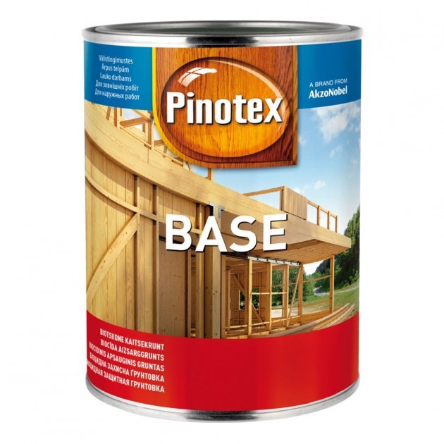 

PINOTEX BASE Бесцветная деревозащитная грунтовка Бесцветная 1 л