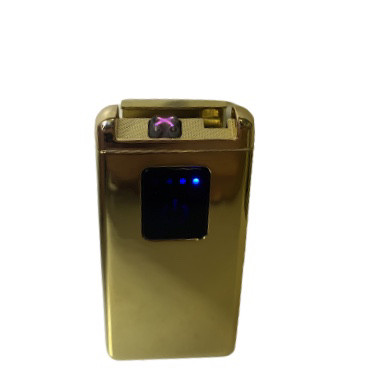 

USB зажигалка электроимпульсная LIGHTER VIP Club+ золотая