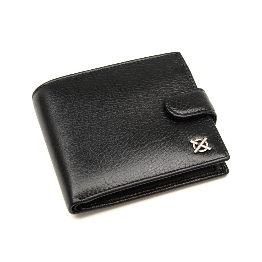 

Мужской кожаный кошелек Luxon 8351 черный