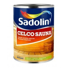 

Лак для бани SADOLIN CELCO SAUNA полуматовый 20, 1 л