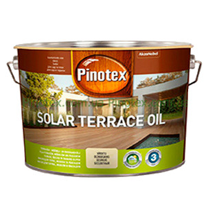 

PINOTEX SOLAR TERRACE OIL Тонируемое масло для террас, мебели и фасадов на водной основе 2,33 л