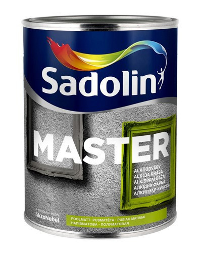 

Краска Sadolin MASTER 30 -полуматовая универсальная эмаль, белый BW, 10 л.