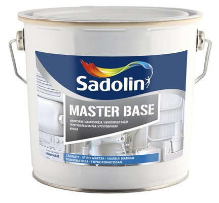 

Краска Sadolin MASTER BASE - грунтовочная краска, белый BW, 1 л.