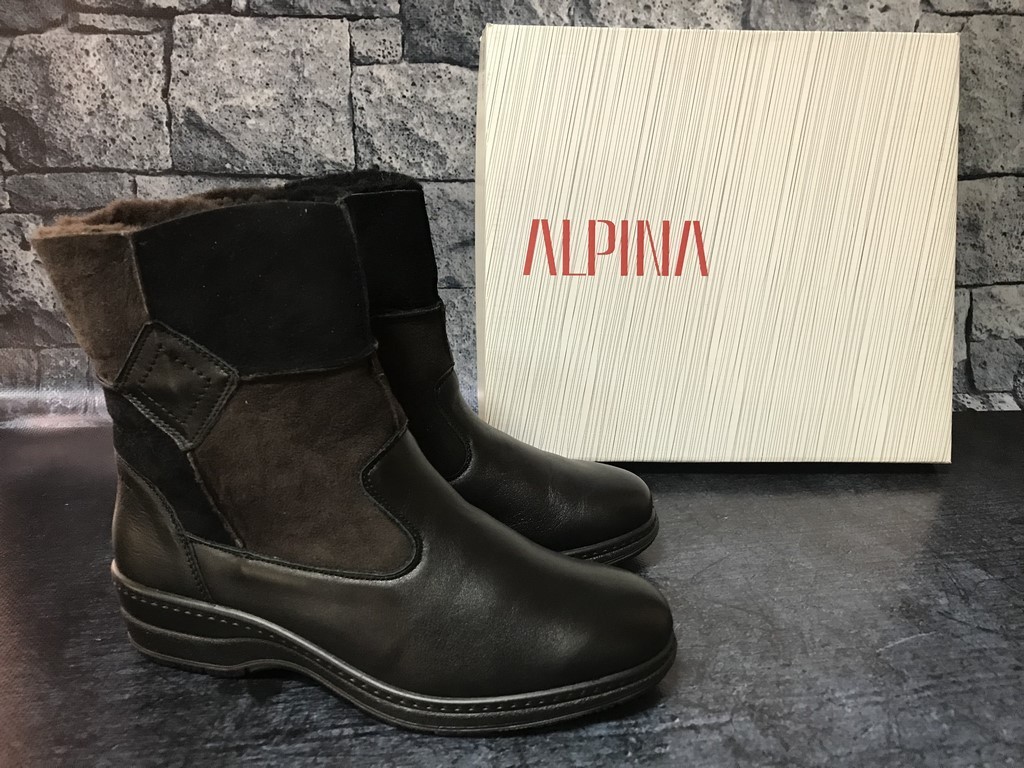 

Ботинки Alpina OL23B 37 (23.5) Черные