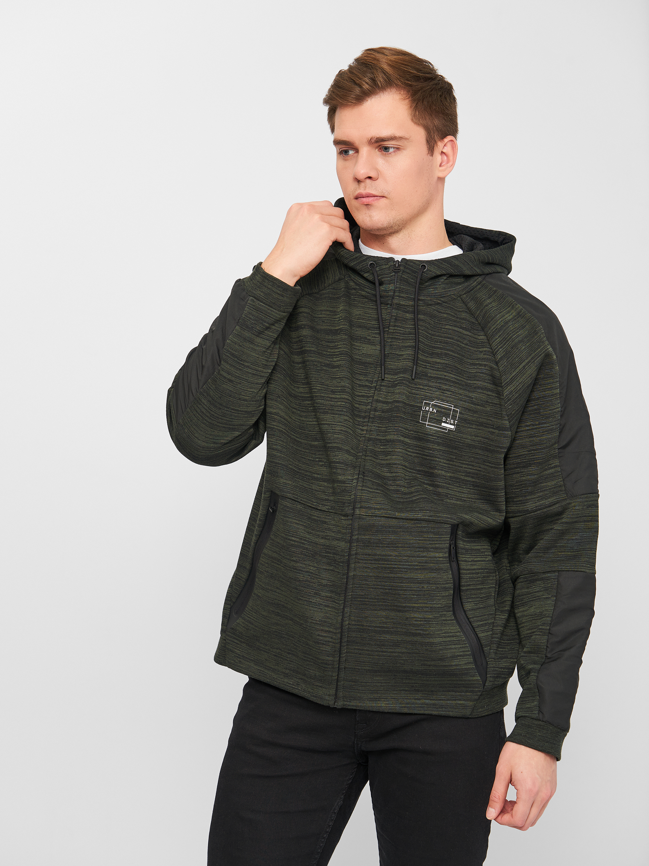 

Толстовка C&A 73009-2068638  Зеленая, Толстовка C&A 73009-2068638 3XL Зеленая