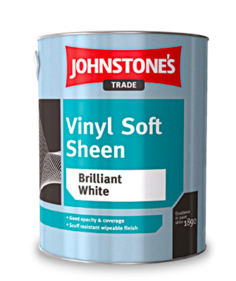 

Виниловая водоэмульсионная краска Johnstone's Vinil Soft Sheen 4.62 L (UL/DP)