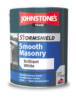 

Краска для наружных работ на основе акриловой смолы Johnstone's Stormshield Smoosh Masonry Finish 2,5 л