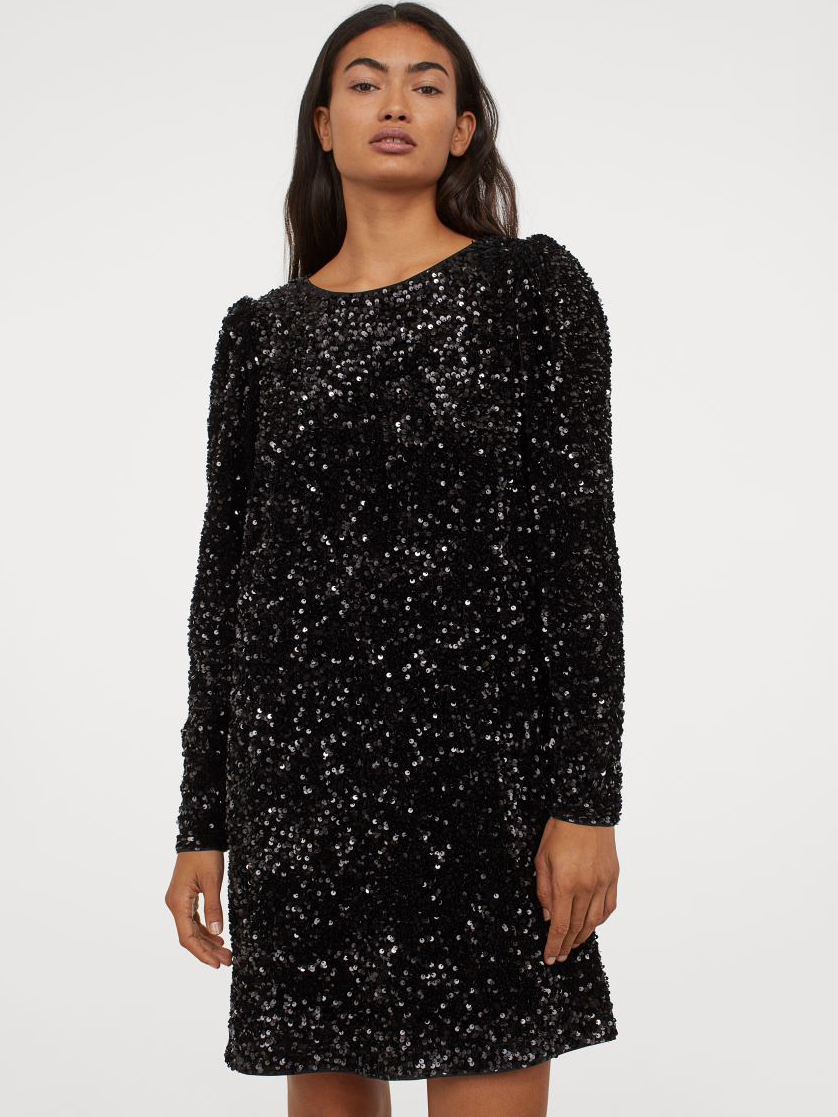 

Платье H& 060927519 М Черное, Платье H&M 060927519 М Черное