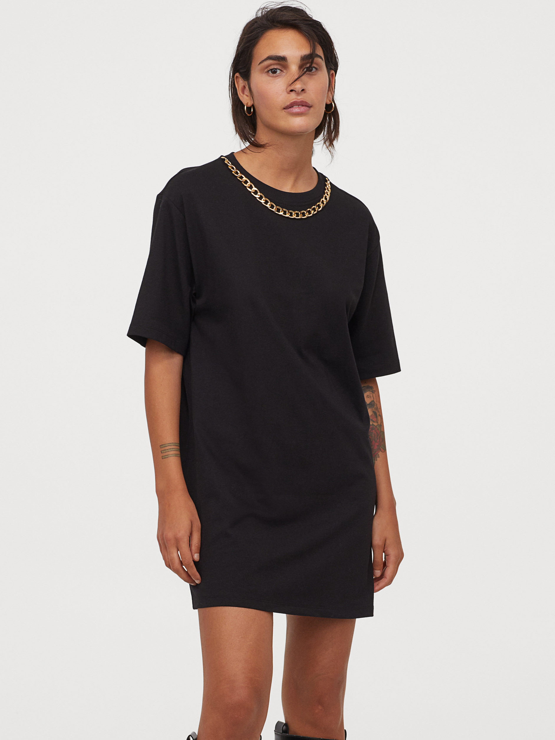 

Платье H& 060946800_chain  Черное_цепь, Платье H&M 060946800_chain M Черное_цепь