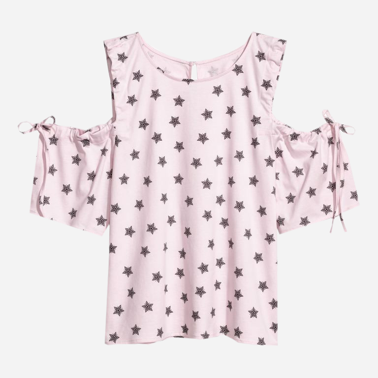 

Топ H&M 060594350  Светло-фиолетовый_звезды, Топ H&M 060594350 XS Светло-фиолетовый_звезды