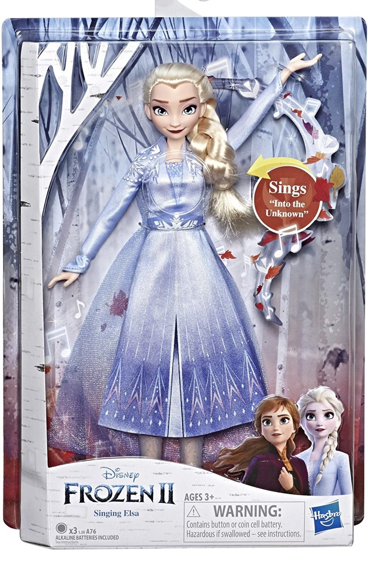 

Поющая кукла Эльза Холодное сердце 2 hasbro Elsa Singing Doll Frozen 2 Disney