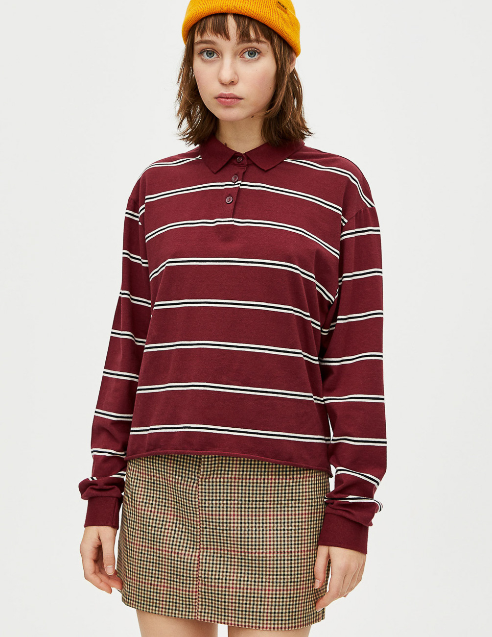 

Поло PULL & BEAR Ж1080341 (9238/373/605) цвет бордовый, Поло PULL & BEAR Ж1080341 (9238/373/605) цвет бордовый S