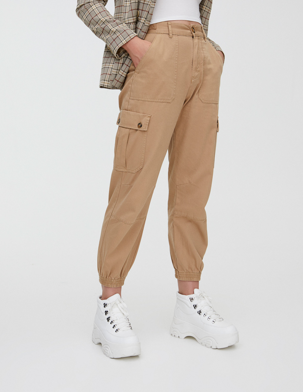 

Брюки PULL & BEAR Ж1080272 (9671/315/806) цвет бежевый, Брюки PULL & BEAR Ж1080272 (9671/315/806) цвет бежевый XXS