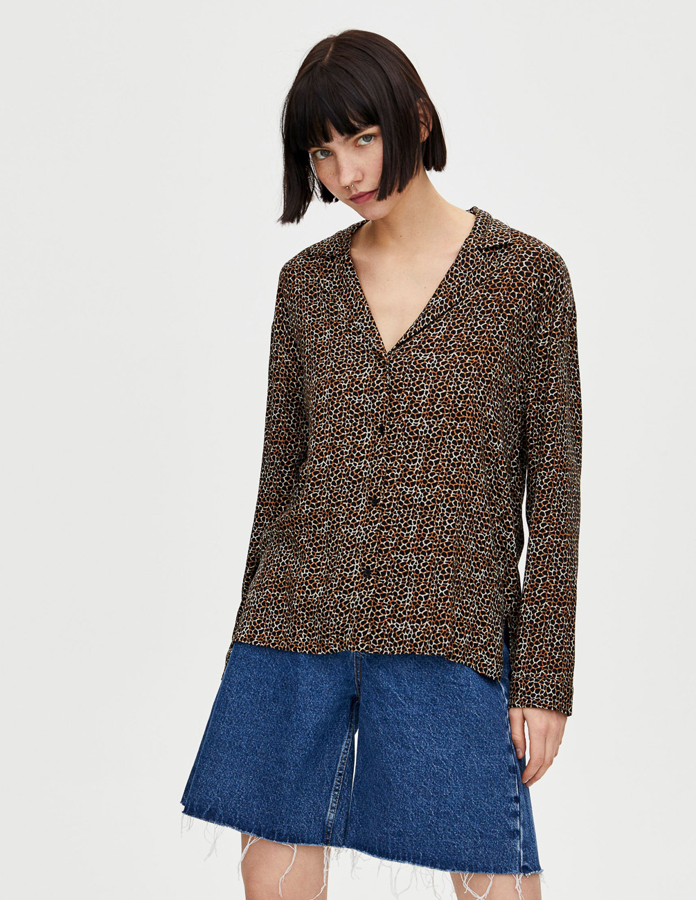 

Блуза PULL & BEAR Ж1080404 (5470/334/800) цвет коричневый, Блуза PULL & BEAR Ж1080404 (5470/334/800) цвет коричневый XL