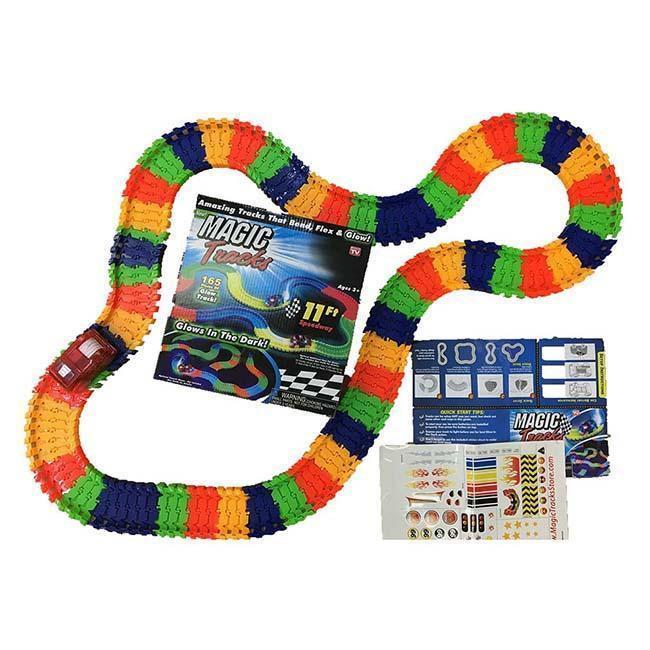 

Гоночная трасса Magic Tracks на 220 деталей с подсветкой 3Led