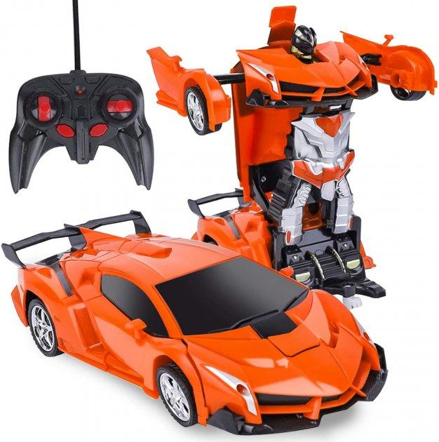 

Машинка трансформер Автобот Lamborghini Robot Car на радиоуправлении 2 в 1