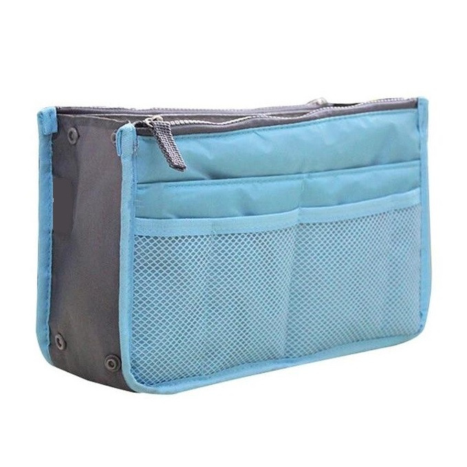 

Органайзер в женскую сумку Bag-in-bag голубой