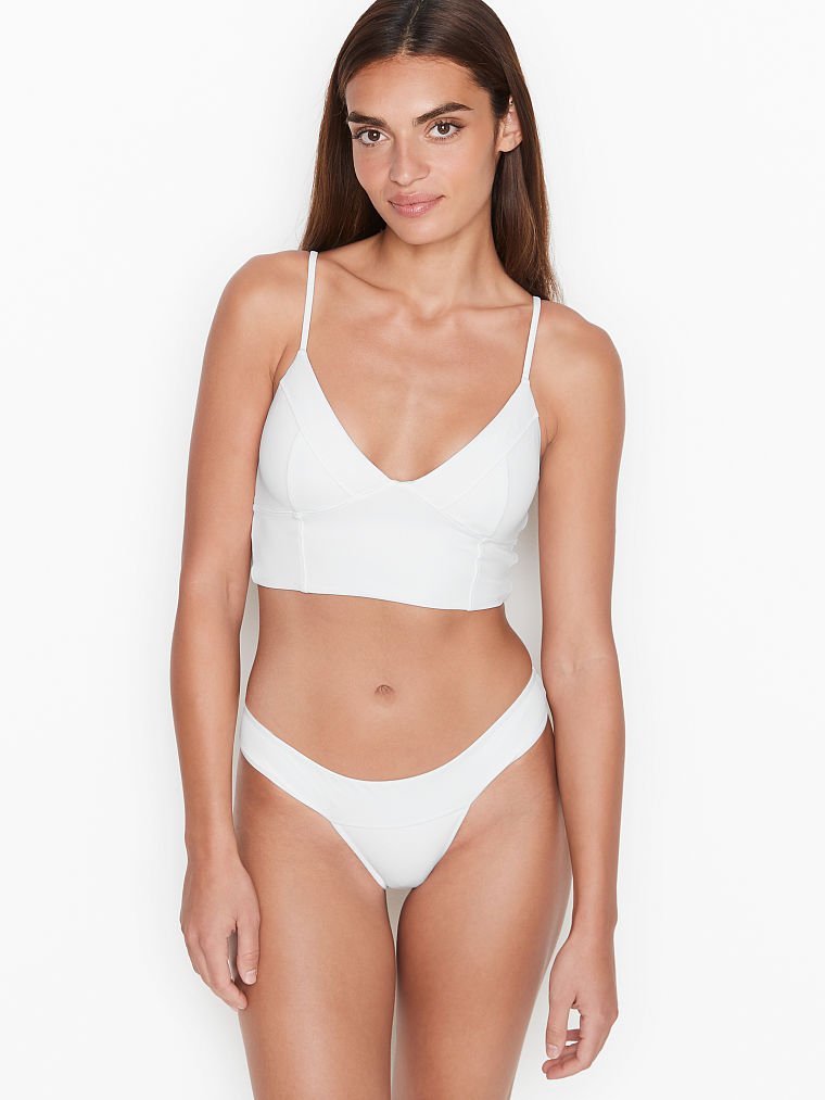 

Раздельный купальник Victoria´s Secret топ и плавки 1159758904 (Белый, L)
