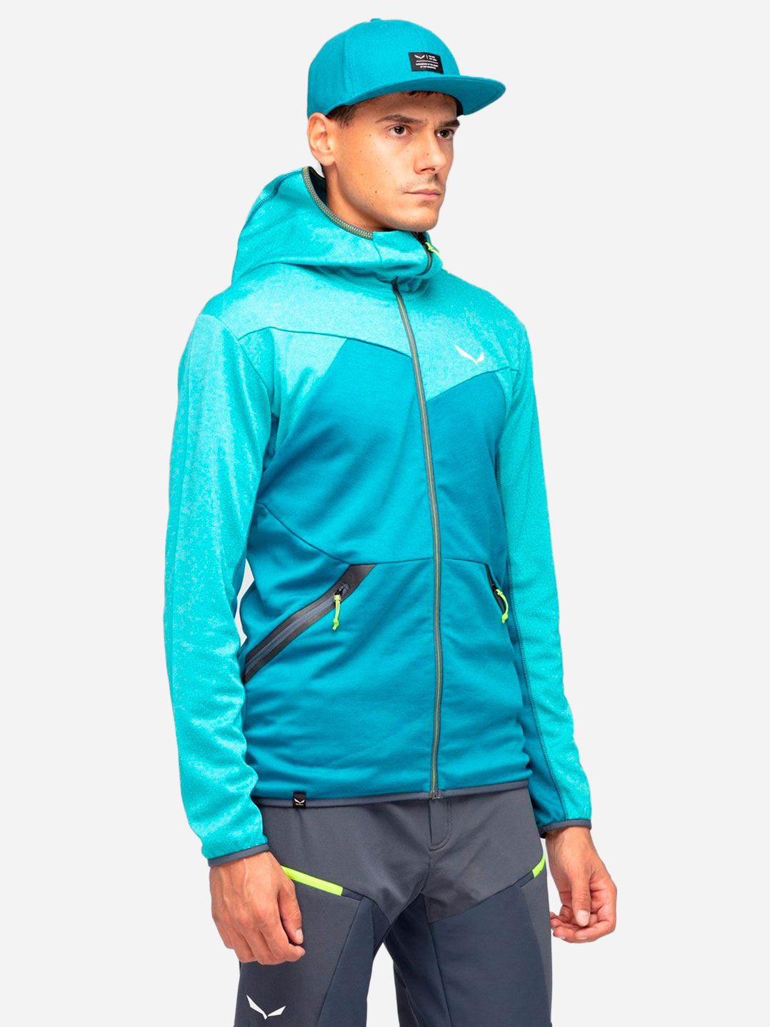 

Спортивная кофта Salewa Puez Melange Pl M Fz Hdy 27386 8732 46/ Бирюзовая (013.002.7560, Спортивная кофта Salewa Puez Melange Pl M Fz Hdy 27386 8732 46/S Бирюзовая (013.002.7560)