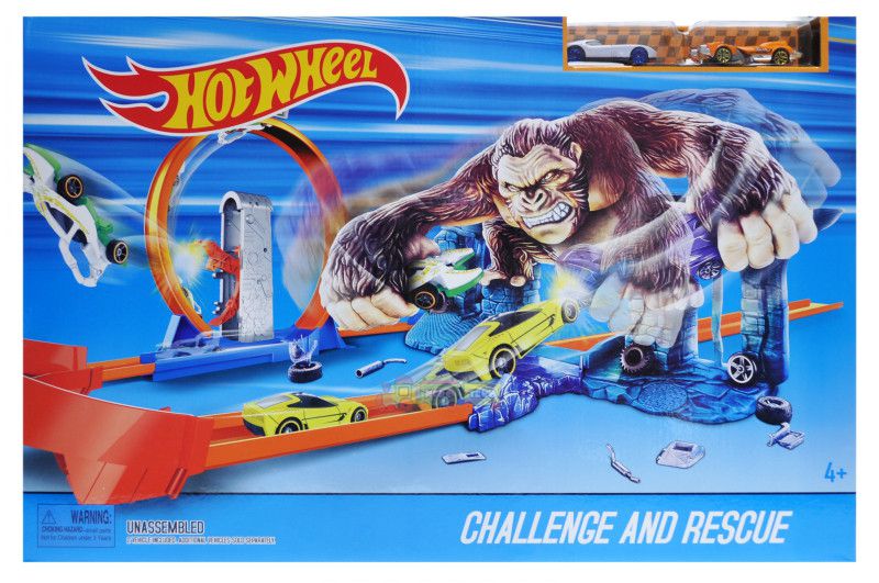

Трек с запуском "Hot Wheel: Горилла"