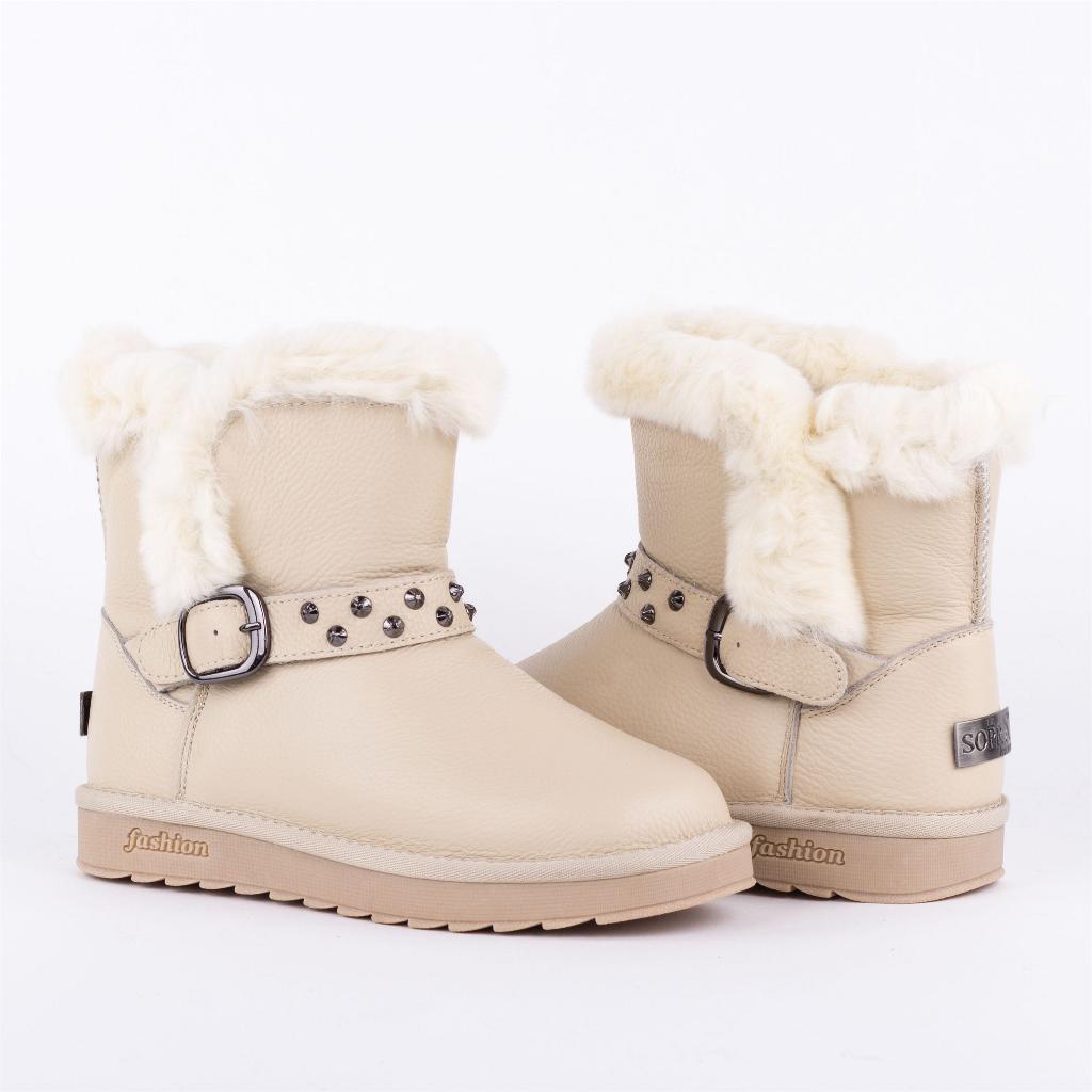 

Угги женские зима Sopra 00-00021091 Бежевый р.37 (23,5 см.)