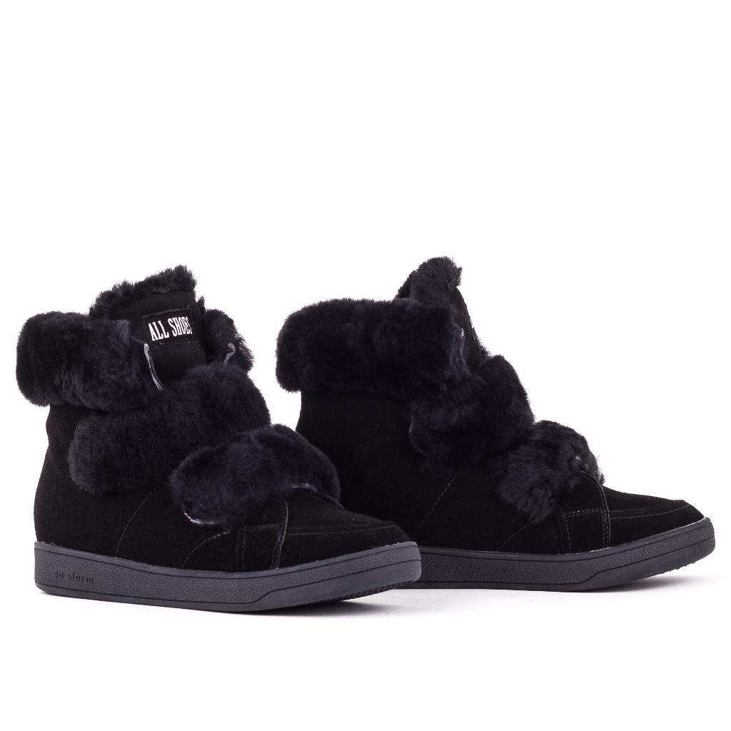 

Ботинки женские зима Allshoes 00-00021380 Черный р.36 (22,5 см.)