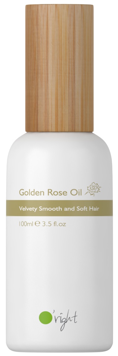 Акція на Органическое масло для блондированных волос O'right Golden Rose Золотая роза 100 мл (11104003B) (4712782262076) від Rozetka UA