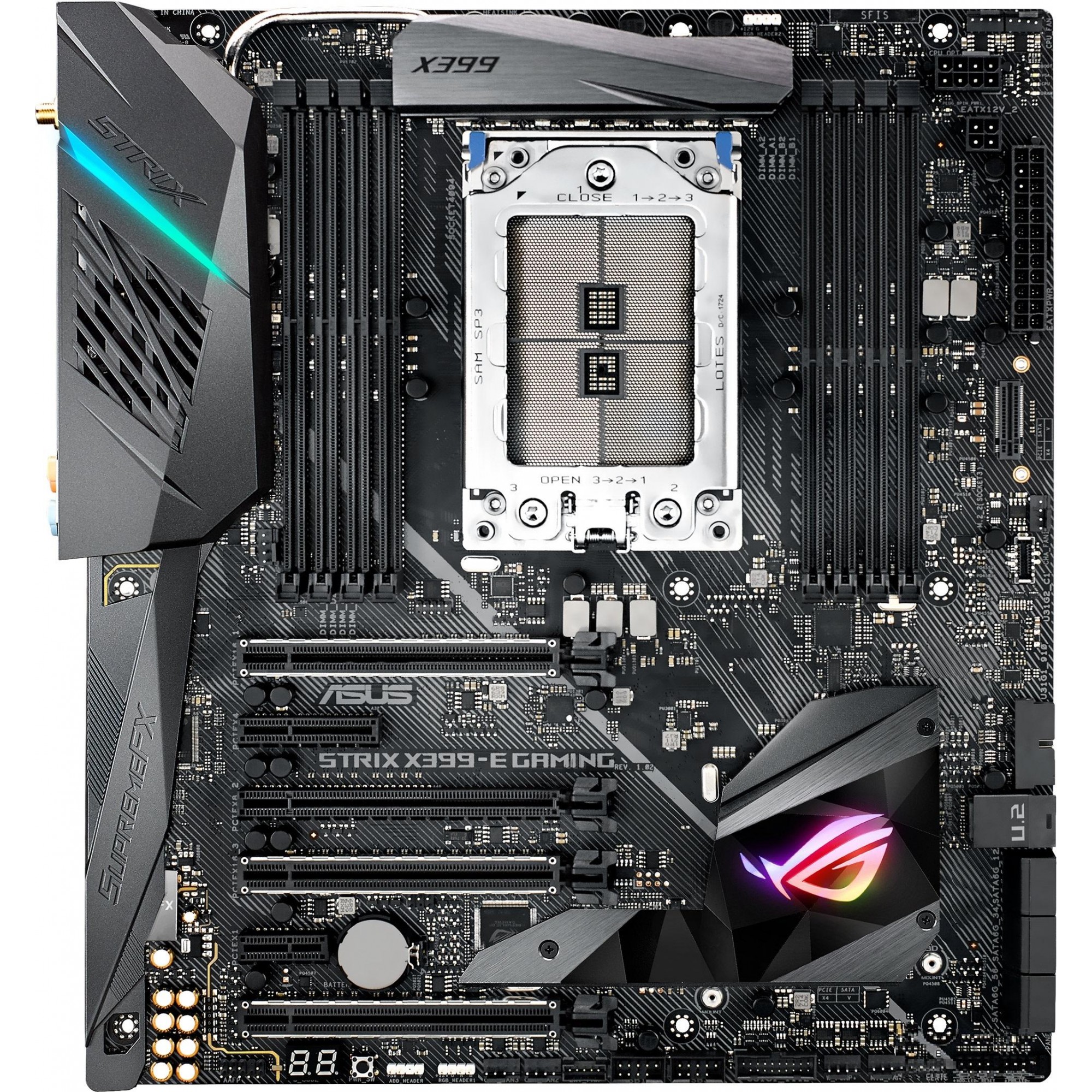 

Материнская плата Asus ROG Strix X399-E Gaming X399 (90MB0V70M0EAY0)