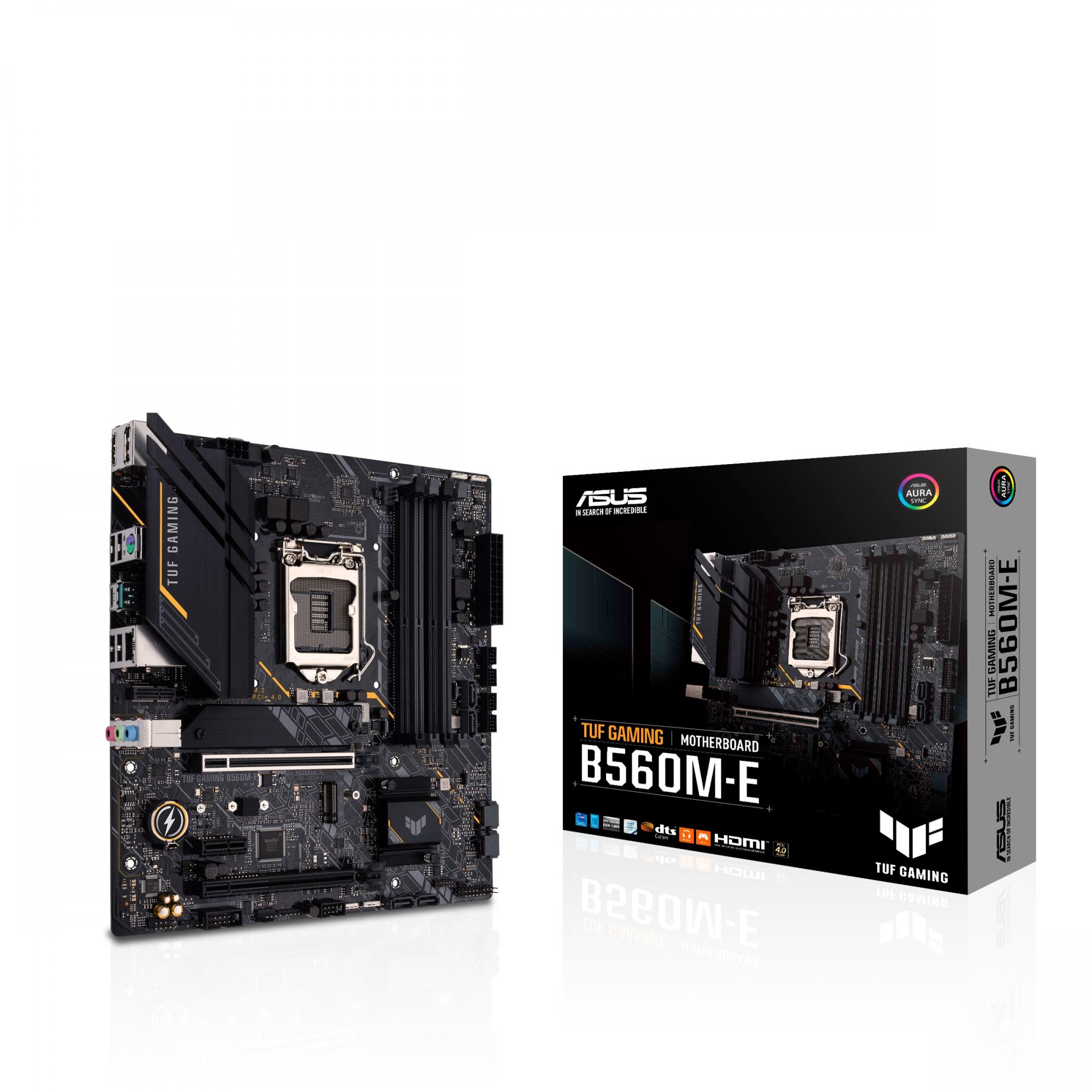 

Материнская плата Asus Tuf Gaming B560M-E LGA1200 B560 Pcie 4.0