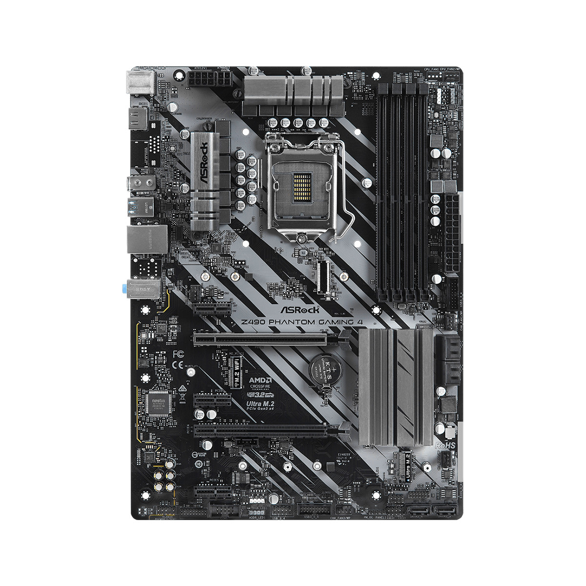 

Материнская плата ASRock Z490 Phantom Gaming 4 (90-MXBC60-A0UAYZ)