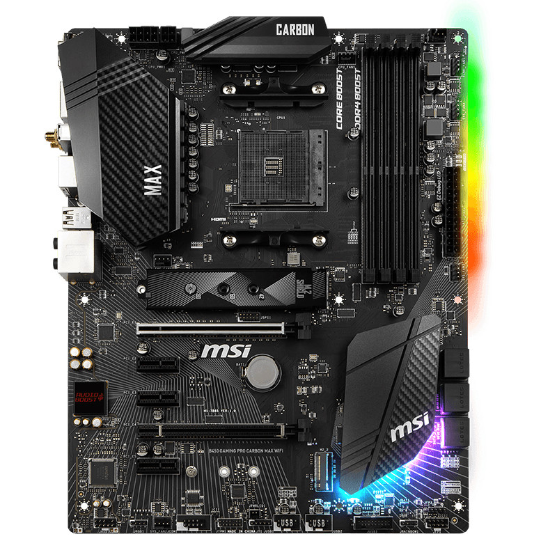 

Материнская плата MSI B450 Gaming Pro Carbon Max WIFI