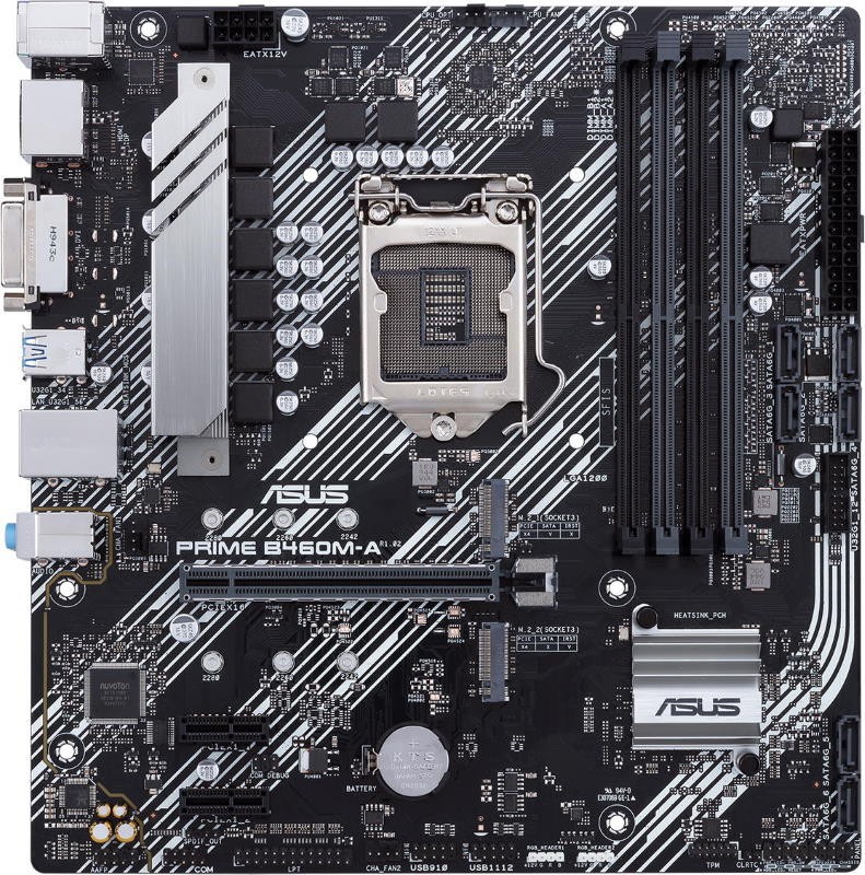 

Материнская плата Zestaw i5-10400F+ Asus B460M-A + 16GB DDR4 Hyper X