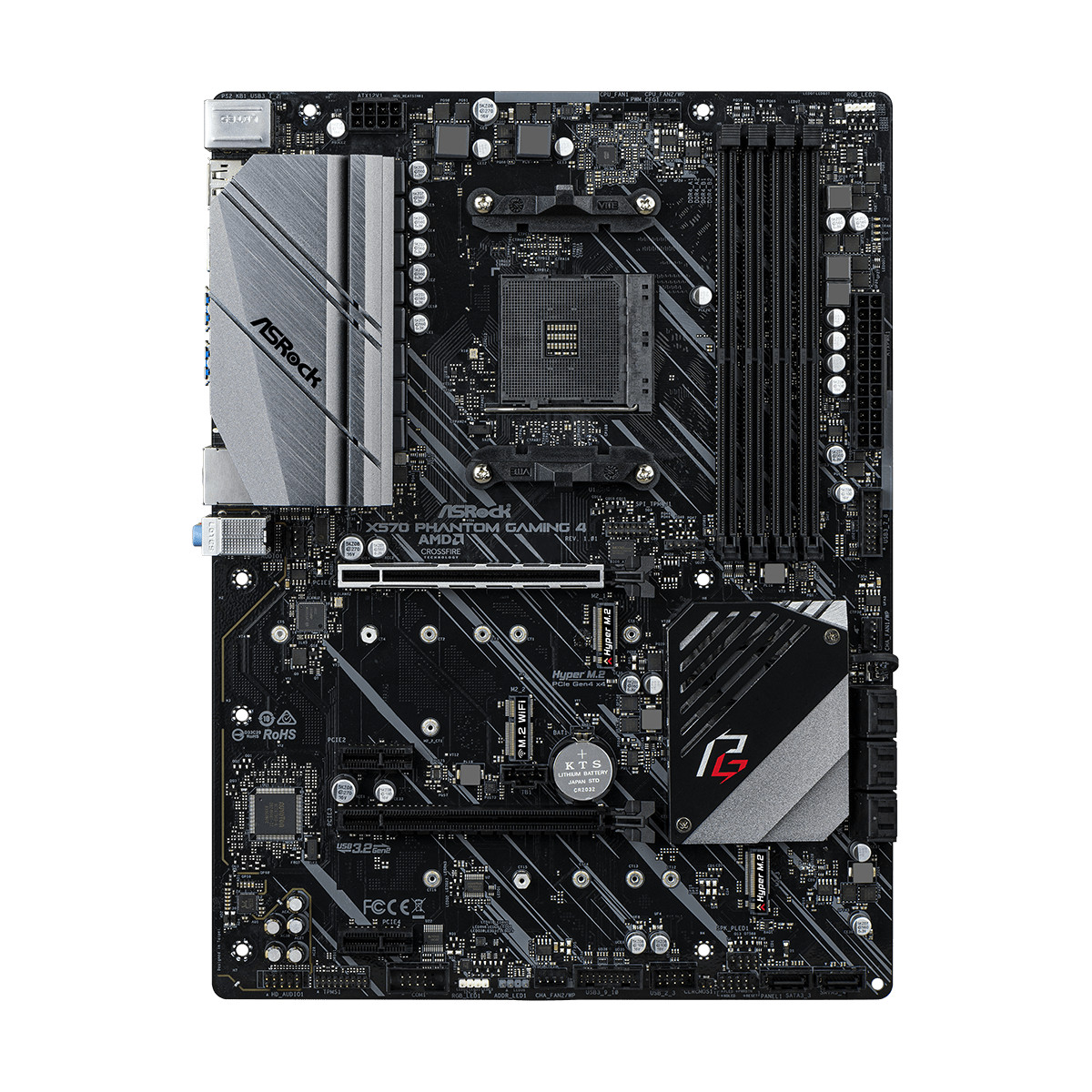 

Материнская плата ASRock X570 PHANTOM GAMING 4 (90-MXBAU0-A0UAYZ)