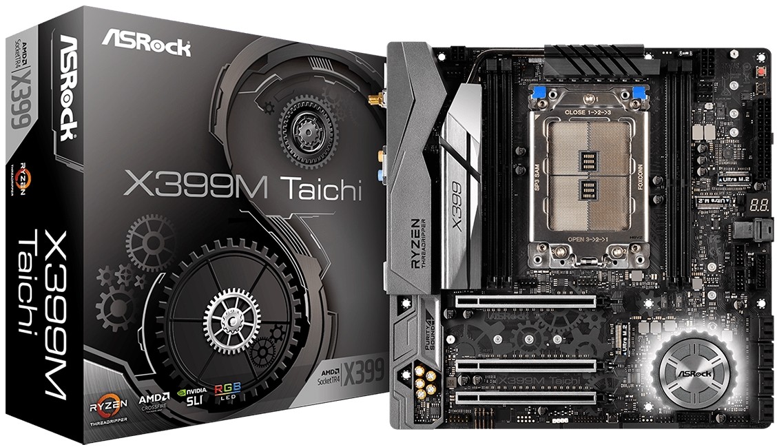 

Материнская плата ASRock X399M Taichi (90-MXB7B0-A0UAYZ)