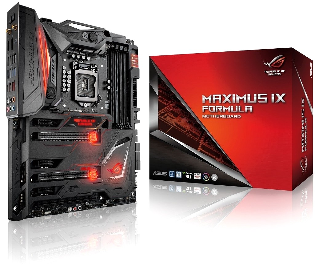 

Материнская плата Asus Maximus IX Formula Z270 DDR4 HDMI DisplayPort ATX- (90MB0RX0-M0EAY0)
