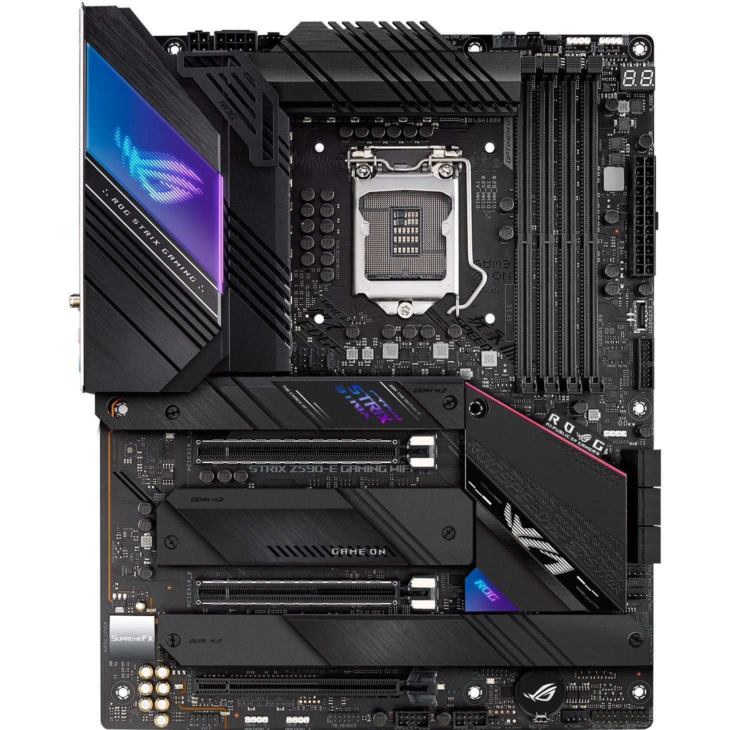 

Материнская плата Asus ROG STRIX Z590-E GAMING WIFI (4711081093923)
