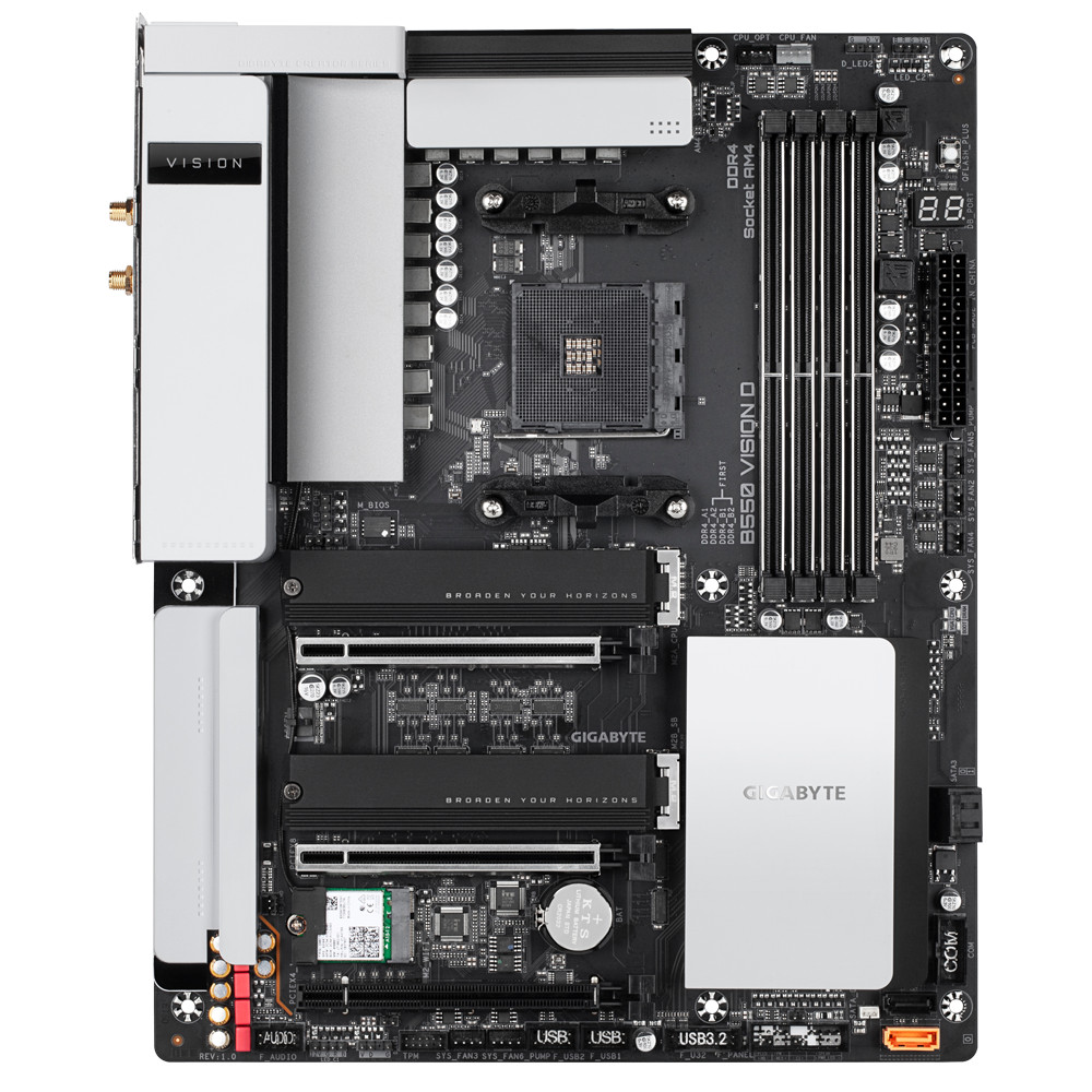 

Материнская плата Gigabyte B550 VISION D