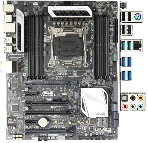 

Материнская плата ASUS X99-A/USB 3.1 (90MB0L90-M0EAY0)