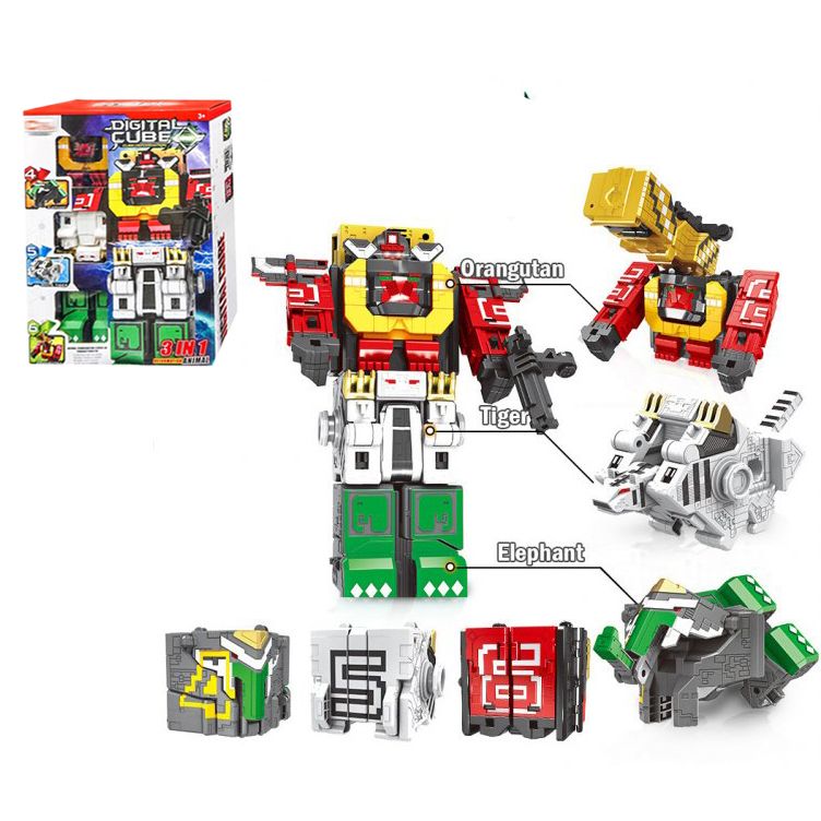 

Игровой набор Choan Toys Робот-Трансформер "Digital Cube" BX204, 3 в 1, вид 1 (178394)