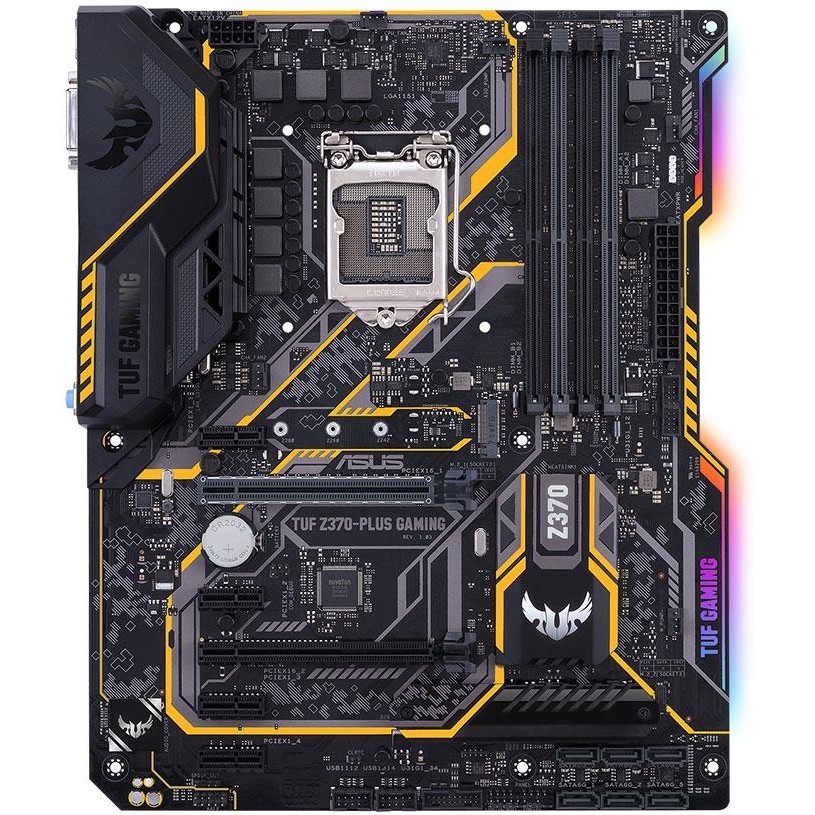 

Материнская плата Asus TUF Z370-PLUS Gaming (TUFZ370PLUSGAMING)